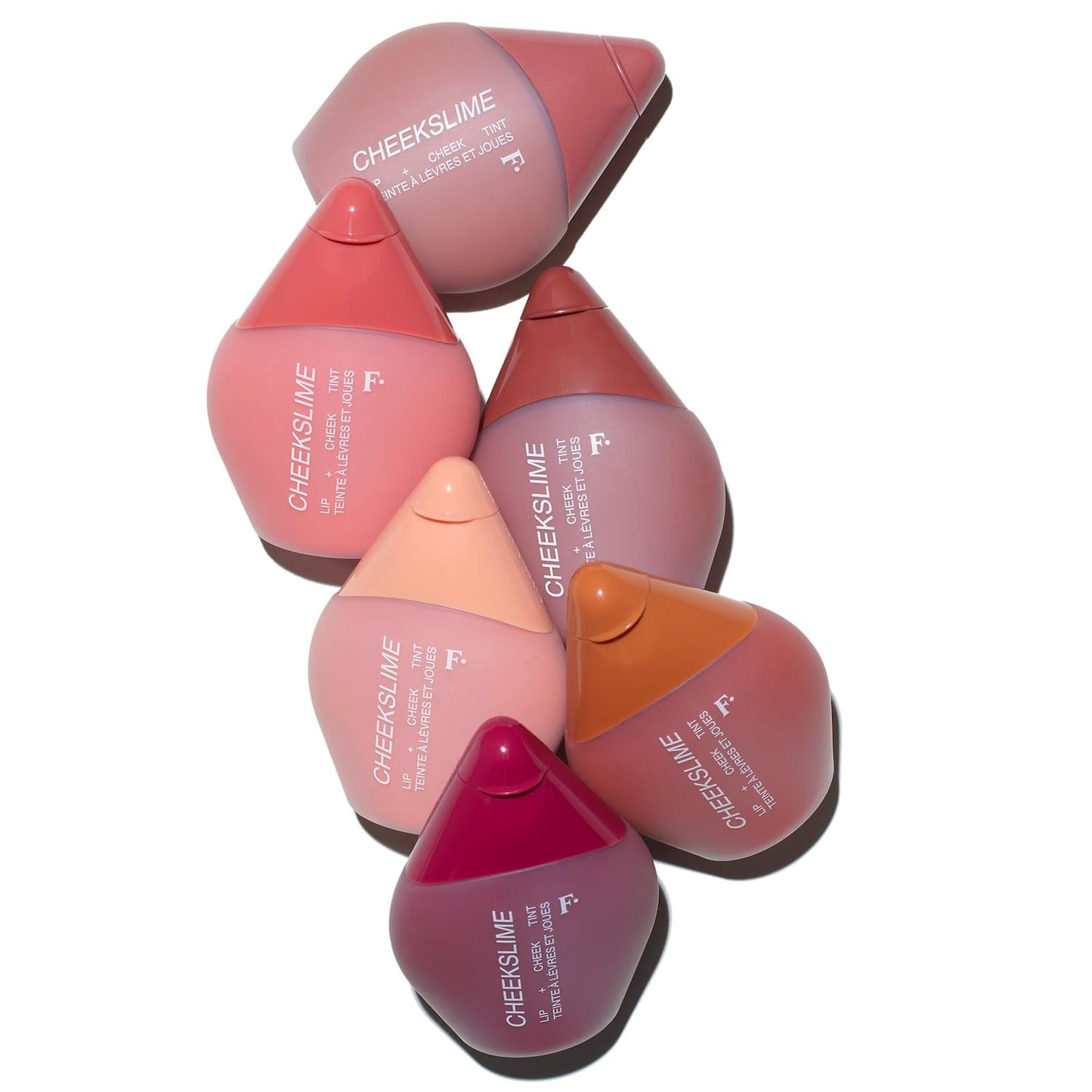 Freck Beauty CHEEKSLIME Lip and Cheek Tint, 15ml | Liquid Cream Blush Makeup, Long Lasting Pigmented Natural Skin Finish | Blends Seamlessly, Dries Down for All Skin Tones | Fielding (Soft Rust)