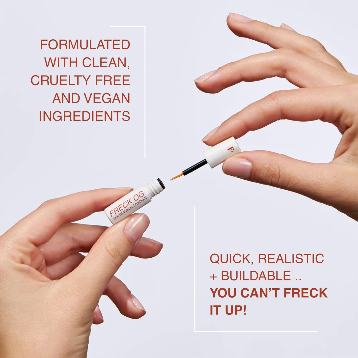 Freck Beauty Bundle - The OG Freckle Pen Mini and RICH Beotch Cactus + Vitamin C Moisturizer | Faux Freckles & Hydrating Vitamin C Moisturizer Duo